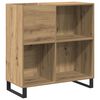 vidaXL Schallplattenschrank Artisan-Eiche 84,5 x 38 x 89 cm