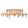 vidaXL 6-tlg. Garten-Lounge-Set Massivholz Akazie