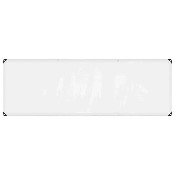 vidaXL Transparente Plane mit &Ouml;sen 1x3 m Polyethylen