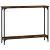 vidaXL Konsolentisch R&auml;uchereiche 100x22,5x75 cm Holzwerkstoff