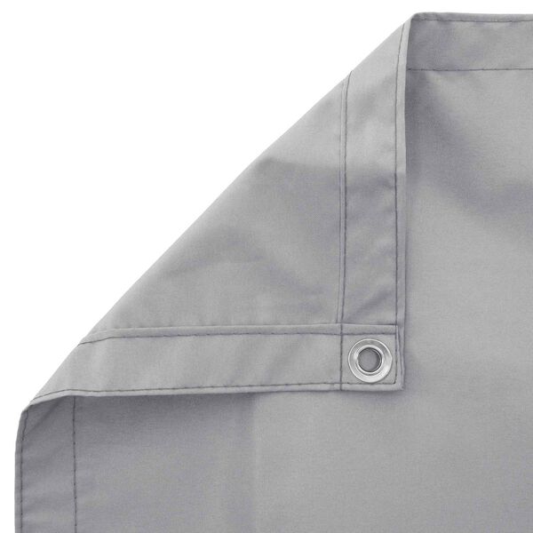 vidaXL Balkonsichtschutz PU-beschichtetes Oxford-Textil alu