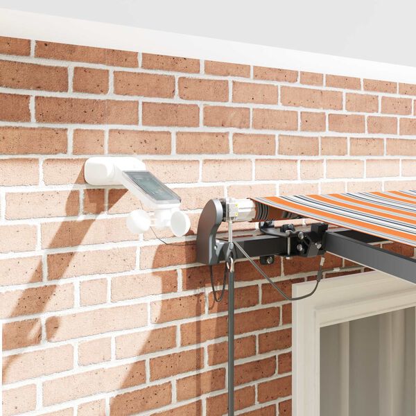 vidaXL Markisenstoff mit Mehrfarbig 300 x 250 cm Polyester