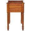 vidaXL Schreibtisch mit Schubladen 110x50x76 cm Massivholz Akazie