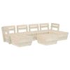 vidaXL 7-tlg. Garten-Paletten-Lounge-Set Impr&auml;gniertes Fichtenholz