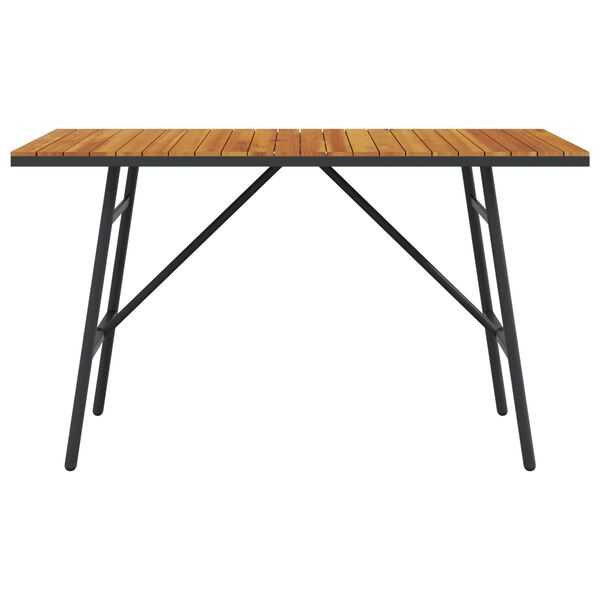 vidaXL Esstisch Braun 110 x 55 x 62 cm Massivholz Akazie