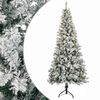 vidaXL K&uuml;nstlicher klappbarer Weihnachtsbaum 180 cm 300 LEDs