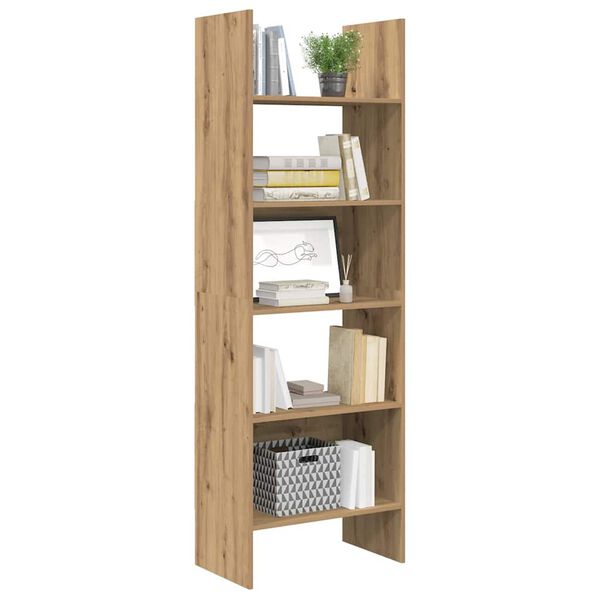 vidaXL B&uuml;cherregal Artisan-Eiche 60 x 35 x 180 cm Holzwerkstoff
