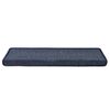 vidaXL Stufenmatten 30 Stk. 65 x 21 x 4 cm Dunkelgrau und Blau Rechteckiger Rand