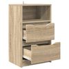vidaXL Nachttische 2 pcs Sonoma-Eiche 40 x 30 x 467 cm Holzwerkstoff
