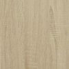 vidaXL Badschrank Sonoma-Eiche 65x33x60 cm Holzwerkstoff