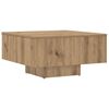 vidaXL Couchtisch Artisan-Eiche 60x60x31,5 cm Holzwerkstoff