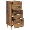 vidaXL Sideboard Altholz 34,5 x 34 x 90 cm Holzwerkstoff