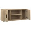 vidaXL TV-Schrank Sonoma-Eiche 100x35x40 cm Holzwerkstoff