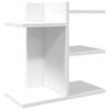 vidaXL Schreibtisch-Organizer Wei&szlig; 42x21,5x42 cm Holzwerkstoff