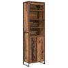 vidaXL Hohe Schr&auml;nke Altholz 60 x 36 x 200 cm Holzwerkstoff