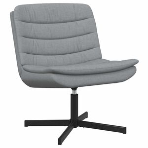 vidaXL Drehstuhl Hellgrau 63 x 75 x 76 cm Stoff