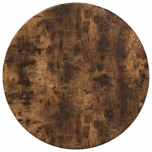 vidaXL Tischplatte &Oslash; 30 x 1,5 cm Rund Holzwerkstoff Raucheiche