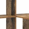 vidaXL Schreibtisch Altholz 131,5 x 50 x 106,5 cm Holzwerkstoff