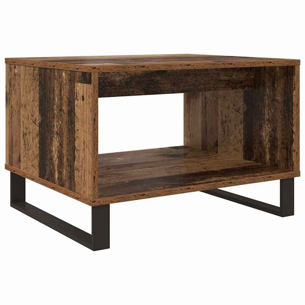 vidaXL Couchtisch Altholz 60 x 50 x 40 cm Holzwerkstoff