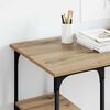 vidaXL Schreibtisch Artisan-Eiche 140 x 50 x 75 cm Holzwerkstoff