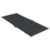 vidaXL Gartenstuhlauflagen f&uuml;r Hochlehner 6 Stk. Schwarz 120x50x3 cm