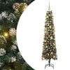 vidaXL K&uuml;nstlicher Weihnachtsbaum mit 300 LEDs mit St&auml;nder Gr&uuml;n 180 cm