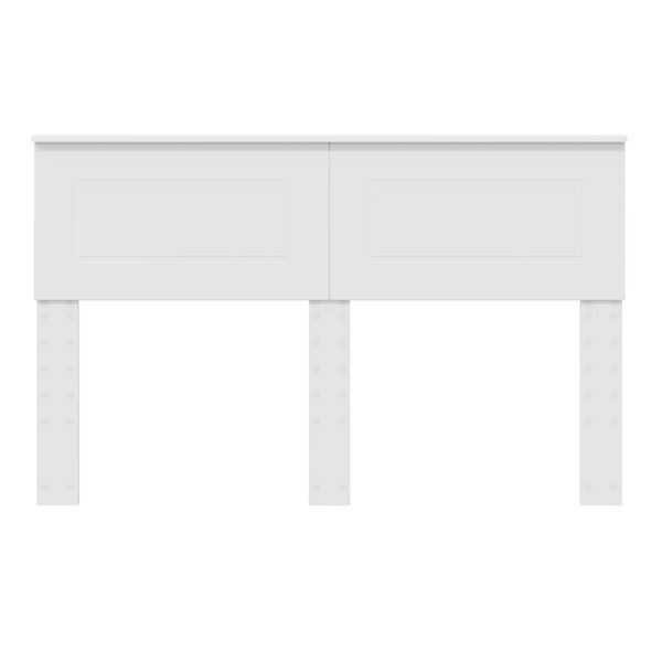 vidaXL Kopfteil Wei&szlig; 160 cm Holzwerkstoff