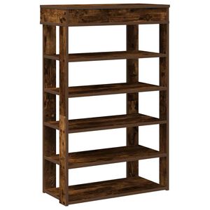vidaXL Schuhregal R&auml;uchereiche 60x30x98 cm Holzwerkstoff