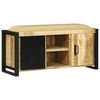 vidaXL Bankschrank Braun 100 x 35 x 50 cm Massivholz Mango