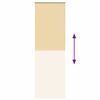 vidaXL Verdunkelungsrollo Beige 75x210cm Stoffbreite 70,7 cm Polyester