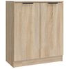vidaXL Sideboards 3 Stk. Sonoma-Eiche Holzwerkstoff