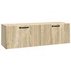 vidaXL Wandmontierter TV-Schrank Sonoma-Eiche 98 x 31 x 30 cm
