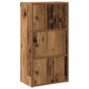 vidaXL B&uuml;cherregal Altholz-Optik 40x24x77 cm Holzwerkstoff