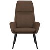 vidaXL Relaxsessel Stoff Braun