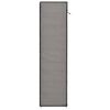 vidaXL Schuhschrank mit Abdeckung Grau 115 x 28 x 110 cm Stoff