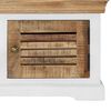vidaXL TV-Schrank 118x30x40 cm Massivholz Mango