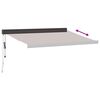 vidaXL Markise Automatisch Braun 300x250 cm