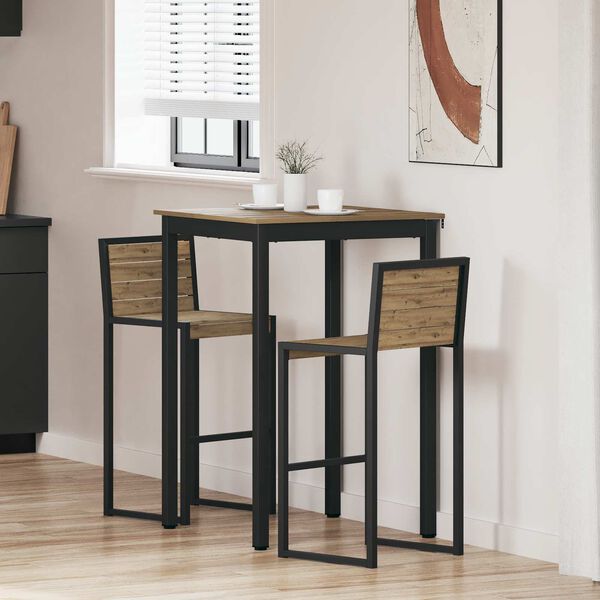 vidaXL Stehtisch Holzwerkstoff