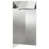 vidaXL Schneckenzaun 10 x 10 x 25 cm Edelstahl Silber