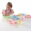 KidKraft Kinderk&uuml;che Geschirr-Set Pastellfarben 63027