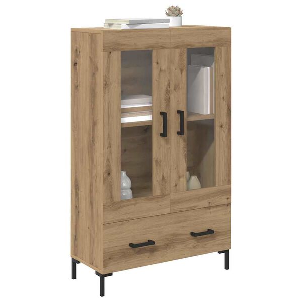 vidaXL Highboard Artisan-Eiche 69,5 x 31 x 115 cm Holzwerkstoff