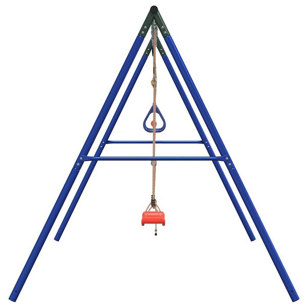 vidaXL Schaukel-Set mit Schaukelsitz Trapez und Strickleiter