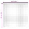 vidaXL Gewichtsdecke Grau 220x235 cm 11 kg Stoff