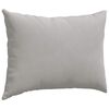 vidaXL Sofakissen 2 Stück Hellgrau 70 x 50 cm Stoff