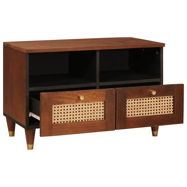 vidaXL Medienstorage Schränke & Regale Braun 70 x 33,5 x 46 cm