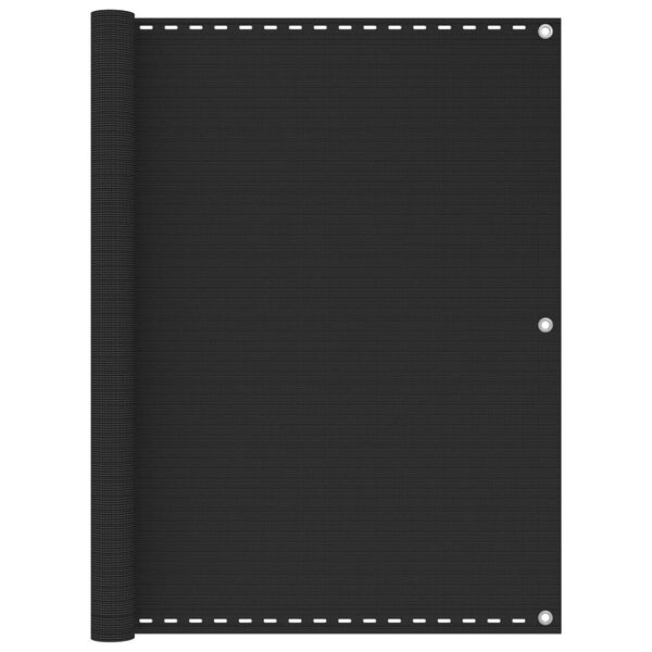 vidaXL Balkon-Sichtschutz Anthrazit 120x400 cm HDPE