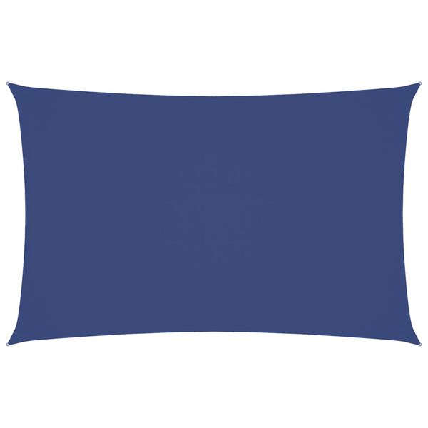 vidaXL Sonnensegel Oxford-Gewebe Rechteckig 2,5x5 m Blau