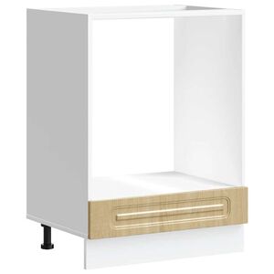 vidaXL Herdumbauschrank Kalmar Sonoma-Eiche Holzwerkstoff