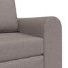 vidaXL Schlafsofa Taupe 98 x 71 x 83 cm Stoff
