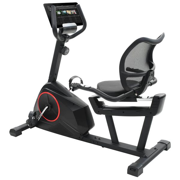 vidaXL Magnetisches Sitz-Ergometer mit Pulsmessung